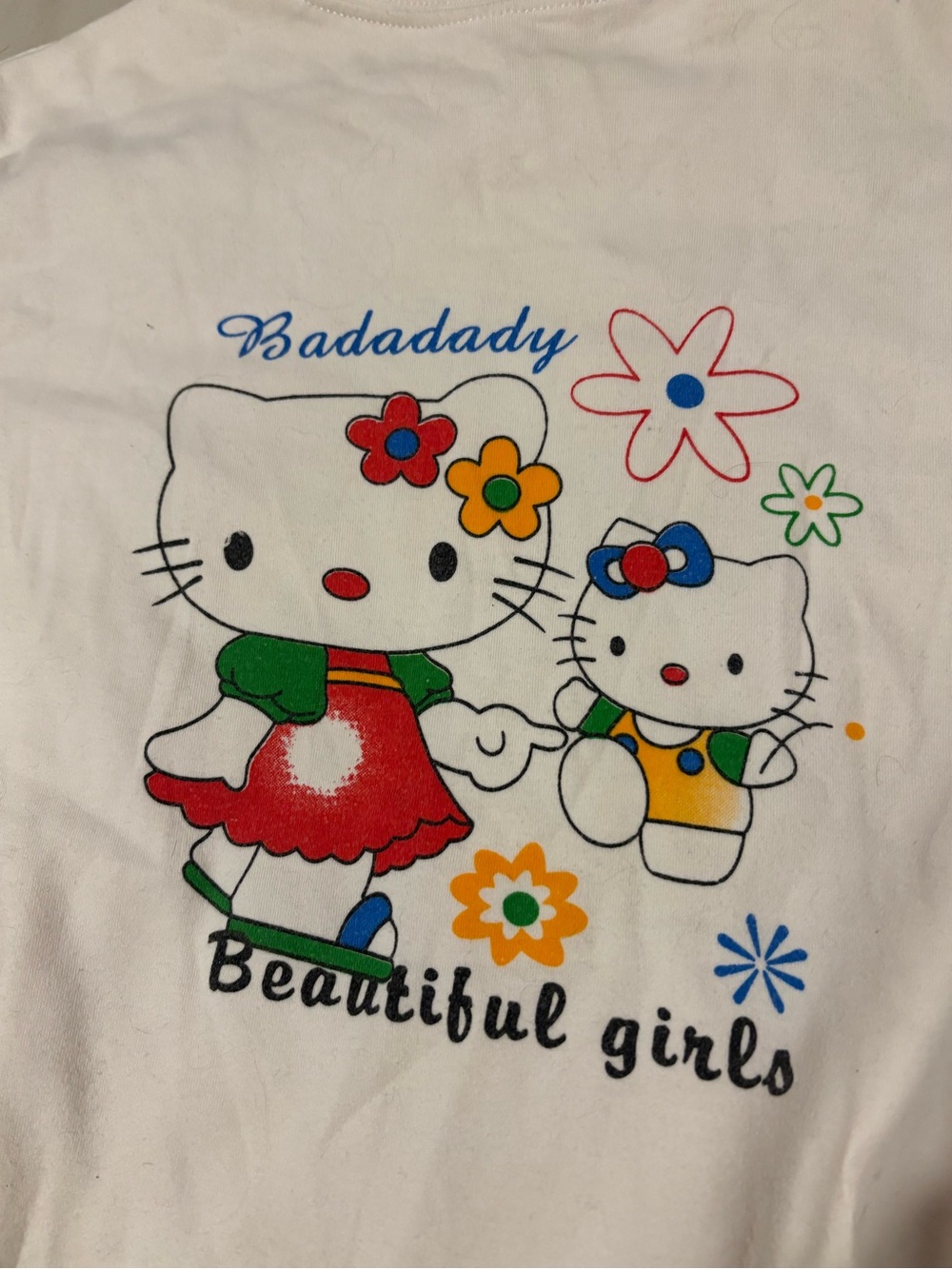 Hello Kitty long sleeve tee 'Beautiful Girls' 🩷 - Picture 3 of 4